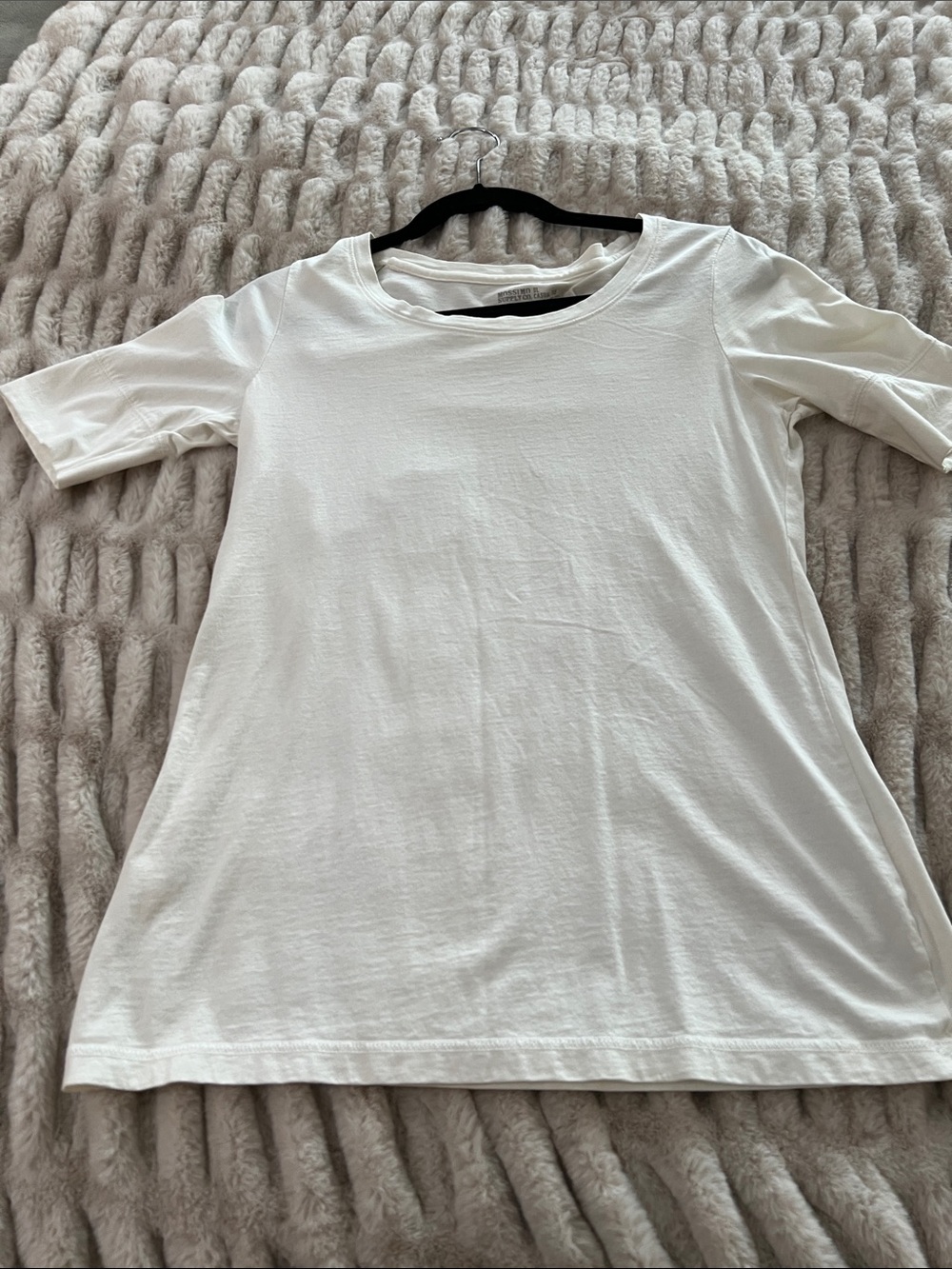 Massimo White Short-Sleeve Women's Tee